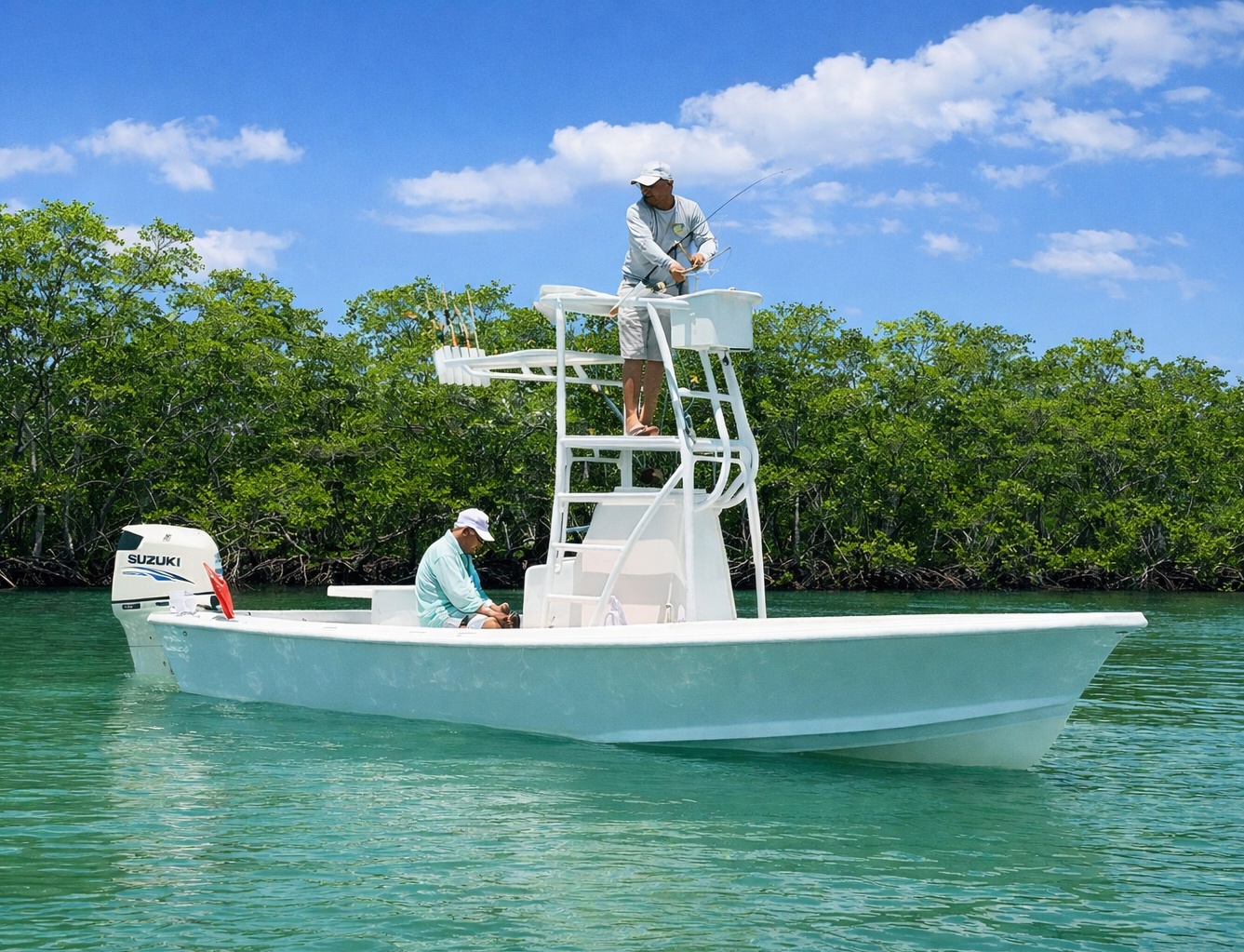 30A Shallow Water Guide Service's boat - "Kayleigh H"